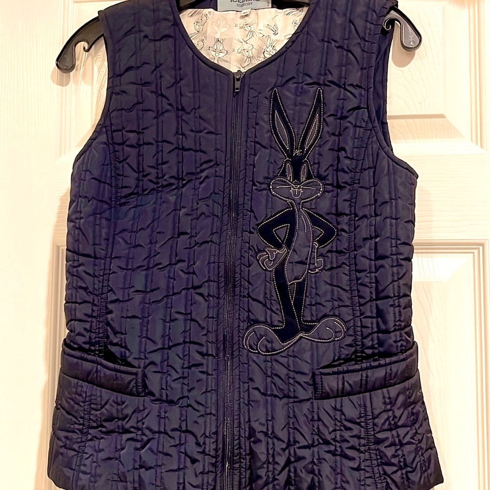 Vintage Iceberg History Bugs Bunny Vest